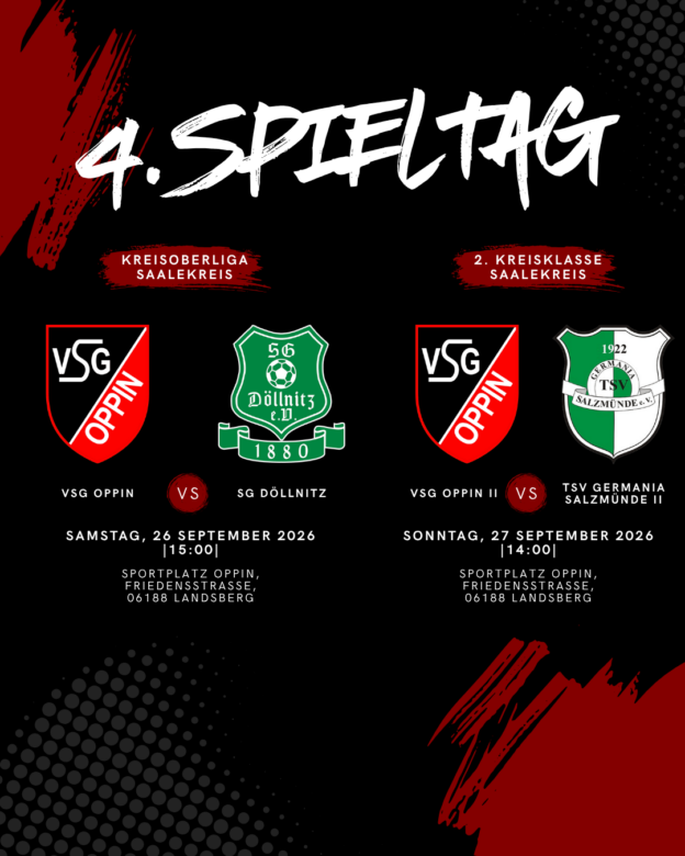 Wiedergutmachung an der Friedensstraße?“ der 4. Spieltag unserer VSG!