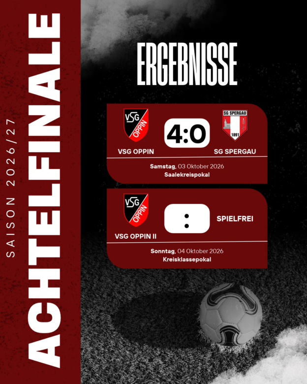 📆 ⚽️ Festung Friedensstraße – das Pokalachtelfinale unserer VSG!